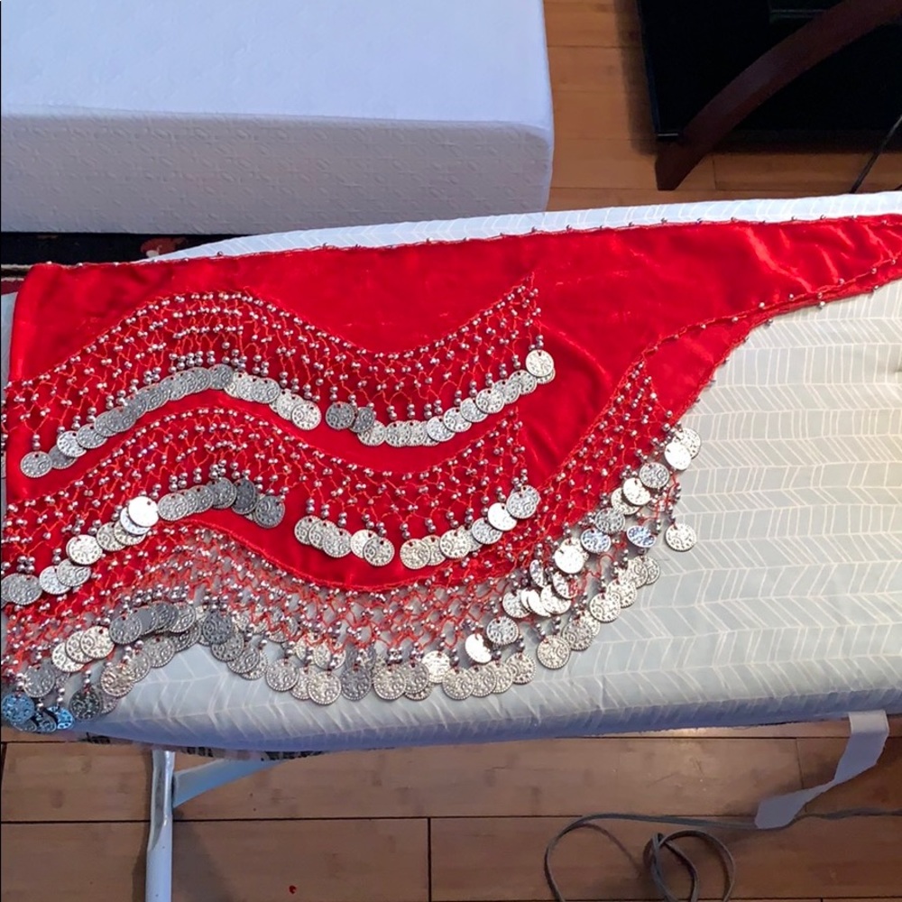 Belly Dancing skirt with Coins